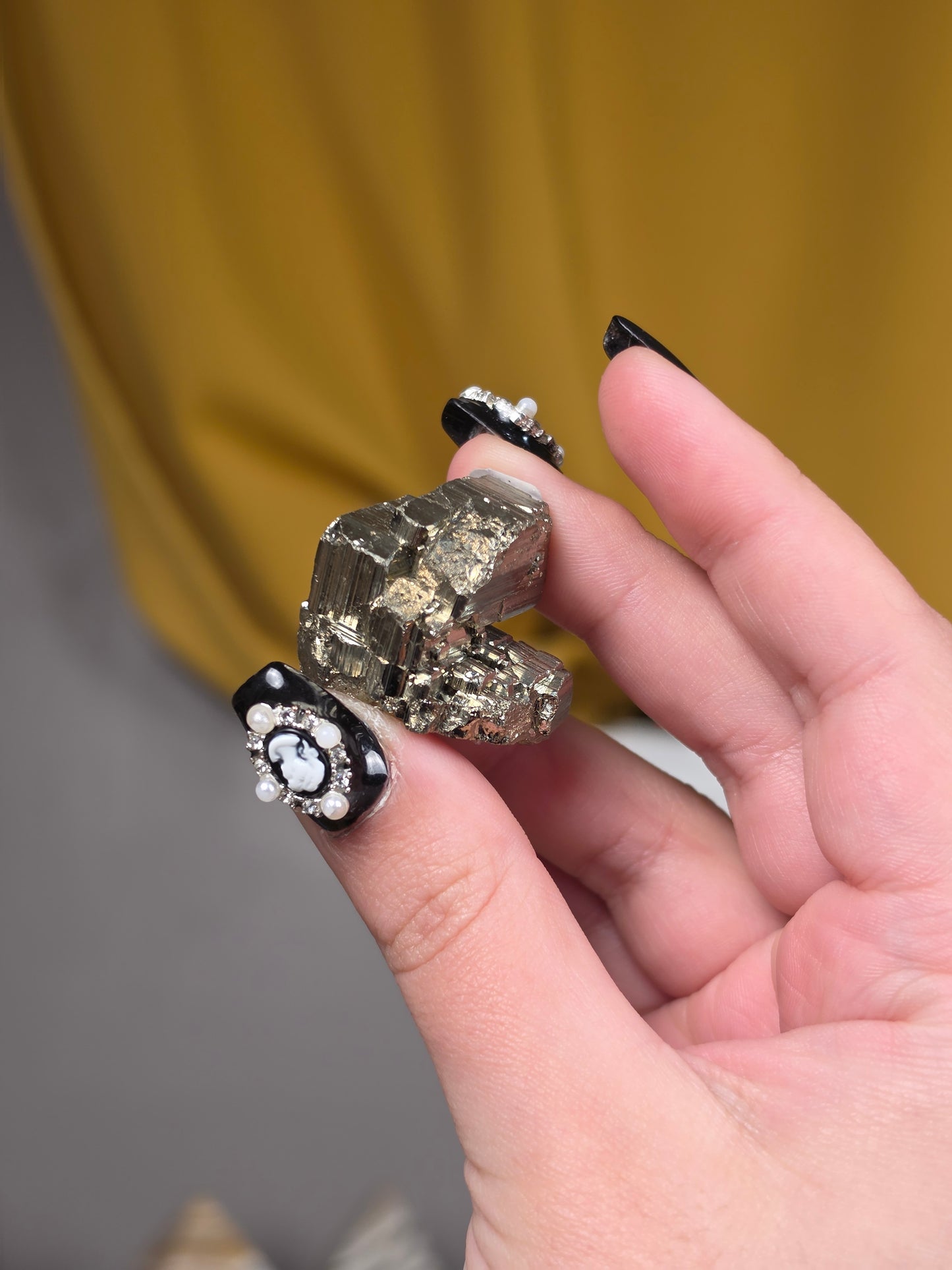 Pyrite specimen raw