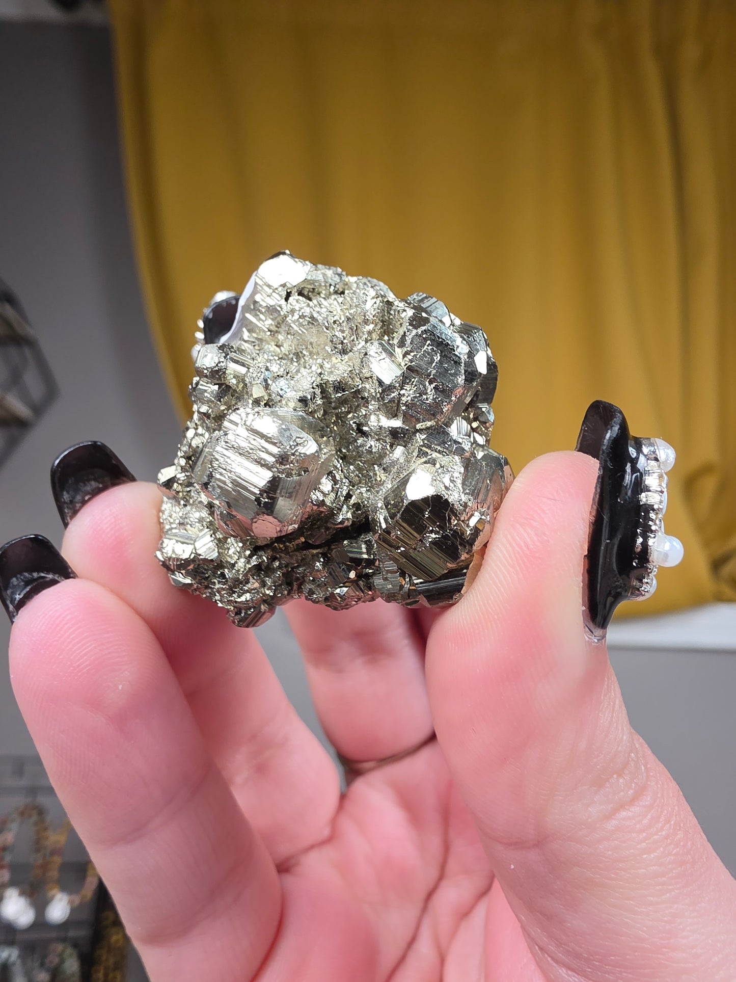 Pyrite specimen raw