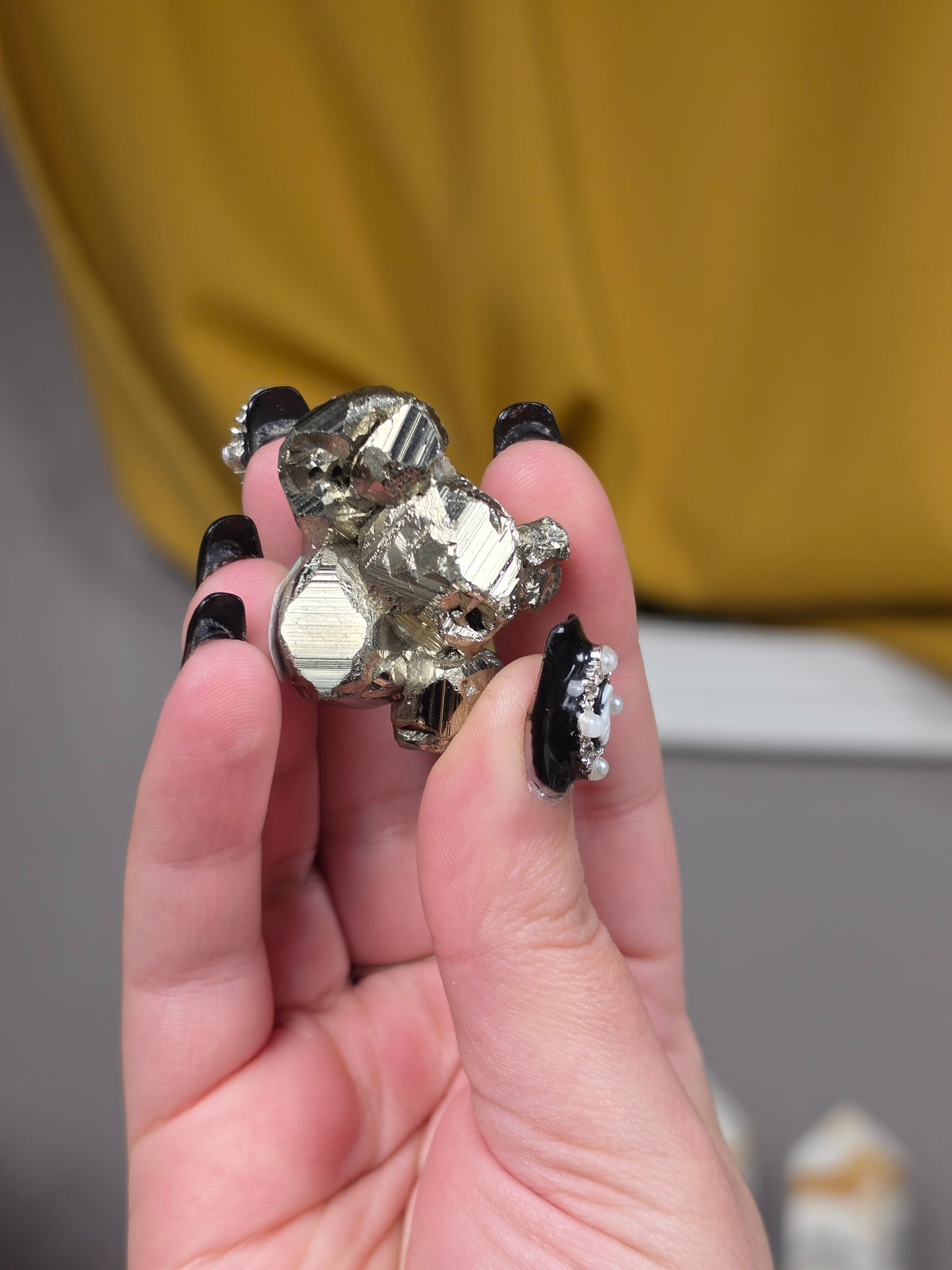 Pyrite specimen raw