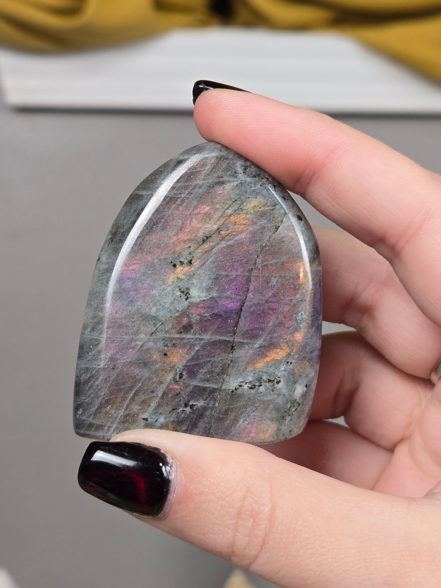 Purple Flash Labradorite Freeform