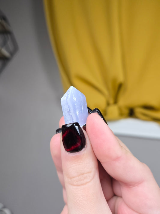 Blue Lace Agate mini tower