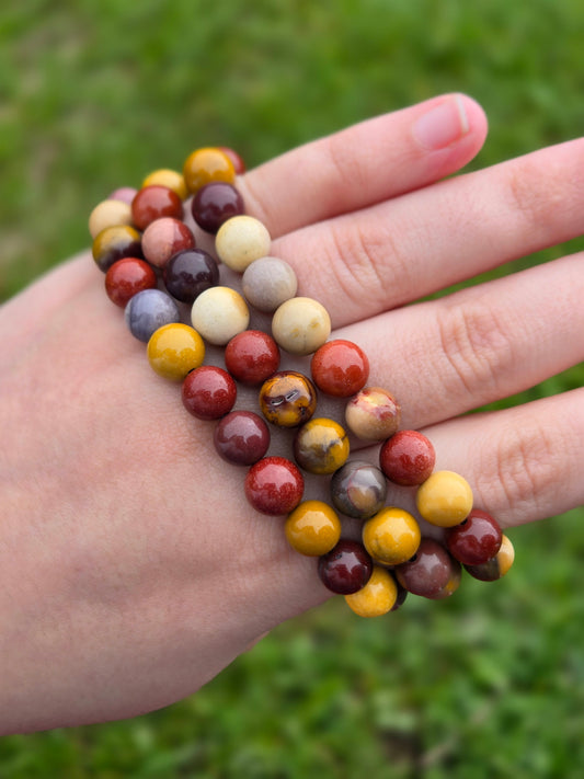 Mookaite bracelet 8 mm