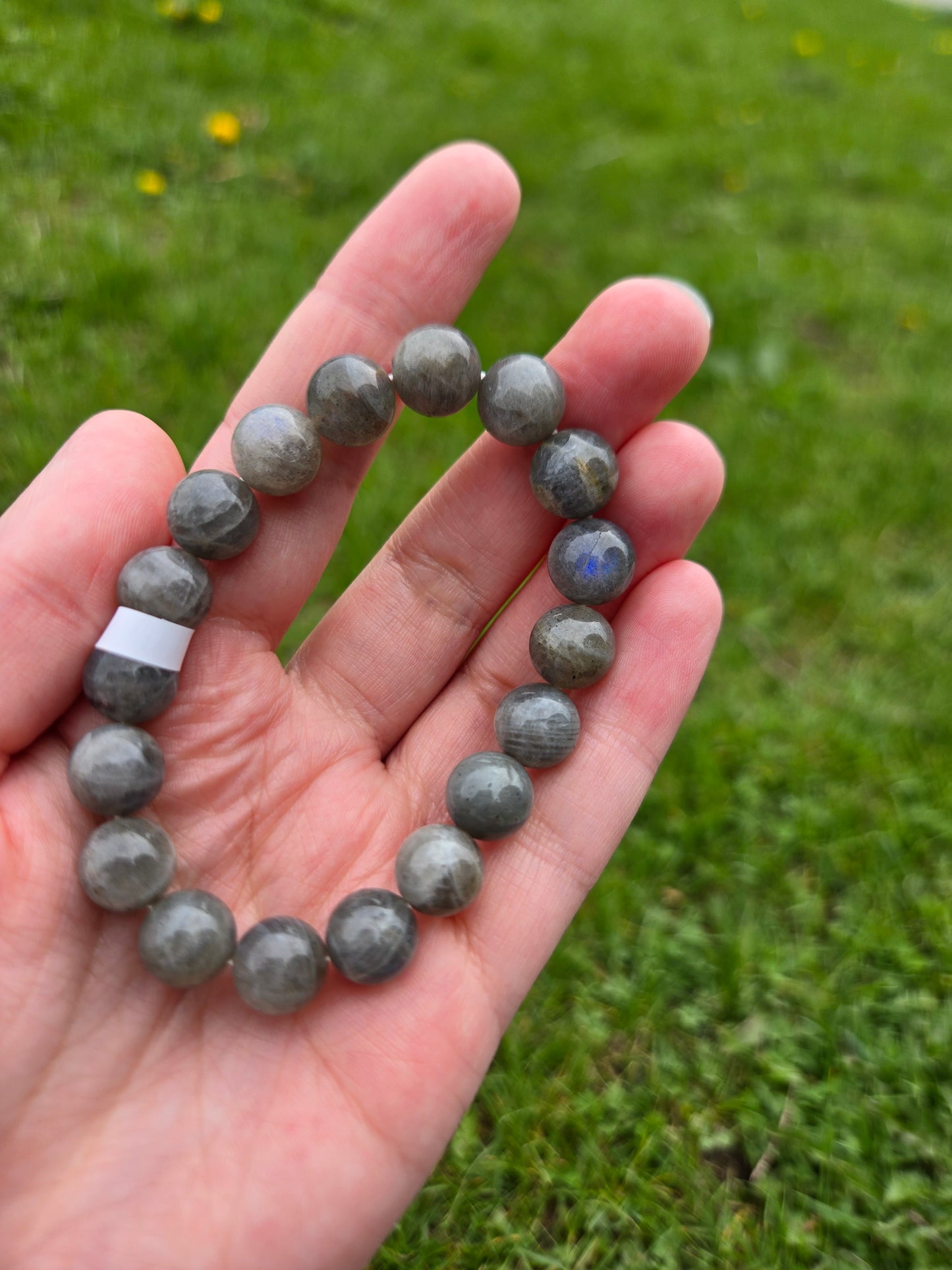 Labradorite bracelet 10 mm AA grade