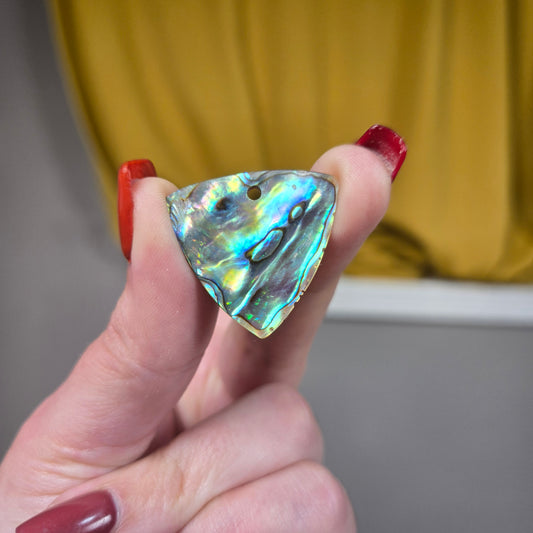 Abalone shell pendant