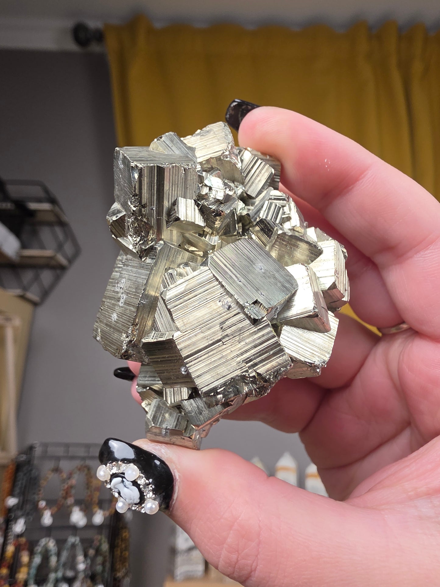 Pyrite specimen raw
