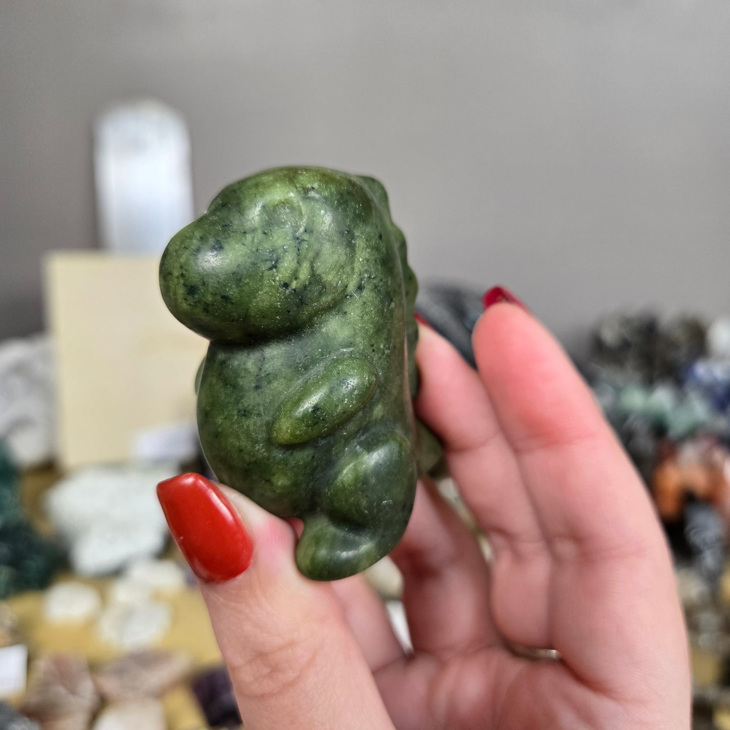 Chubby Dino carving