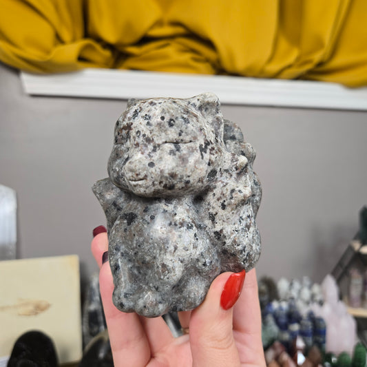 Yooperlite Kitsune carving