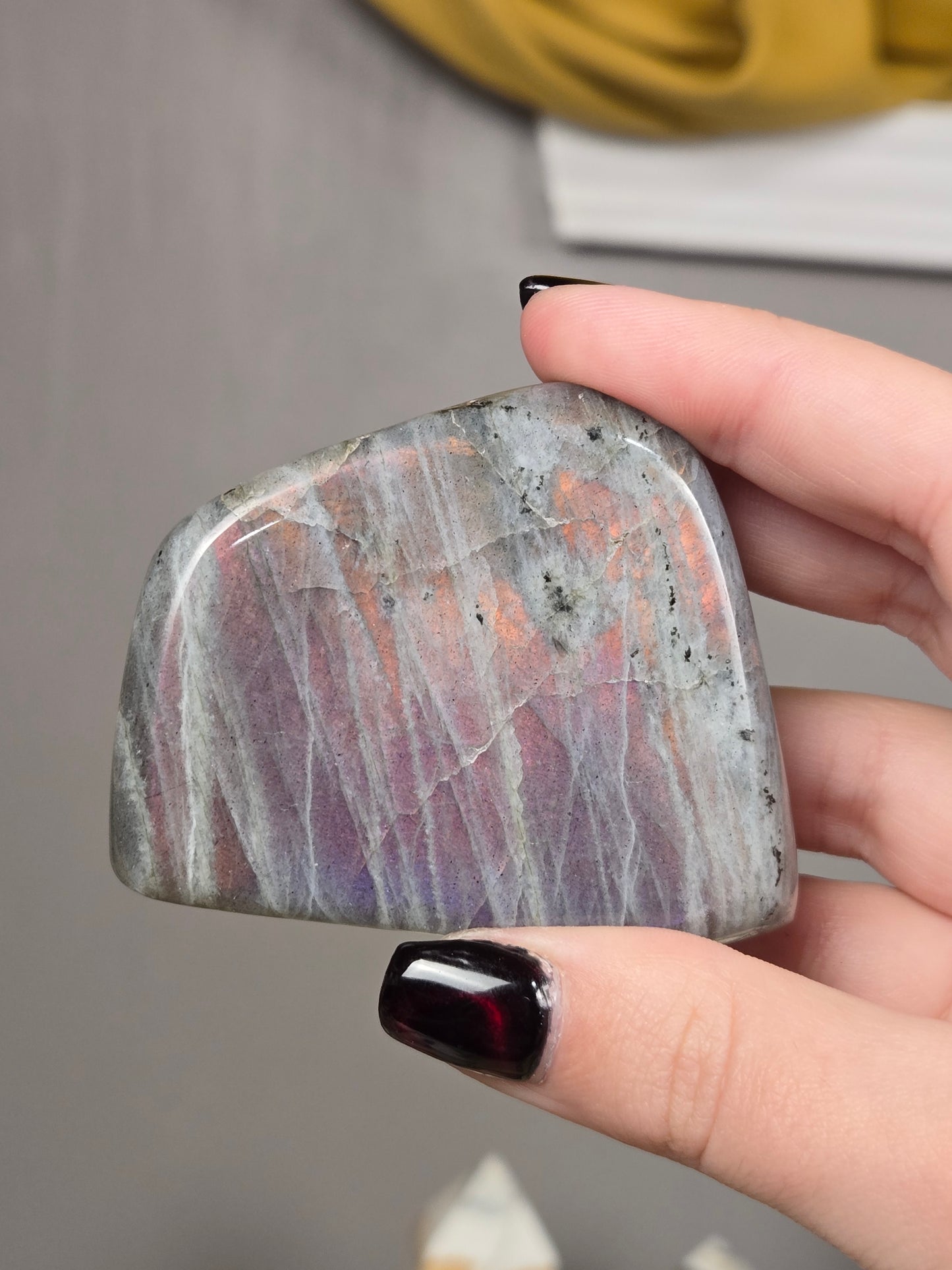 Purple Flash Labradorite Freeform