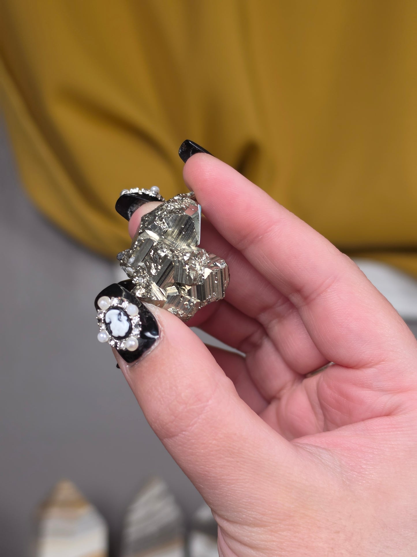 Pyrite specimen raw