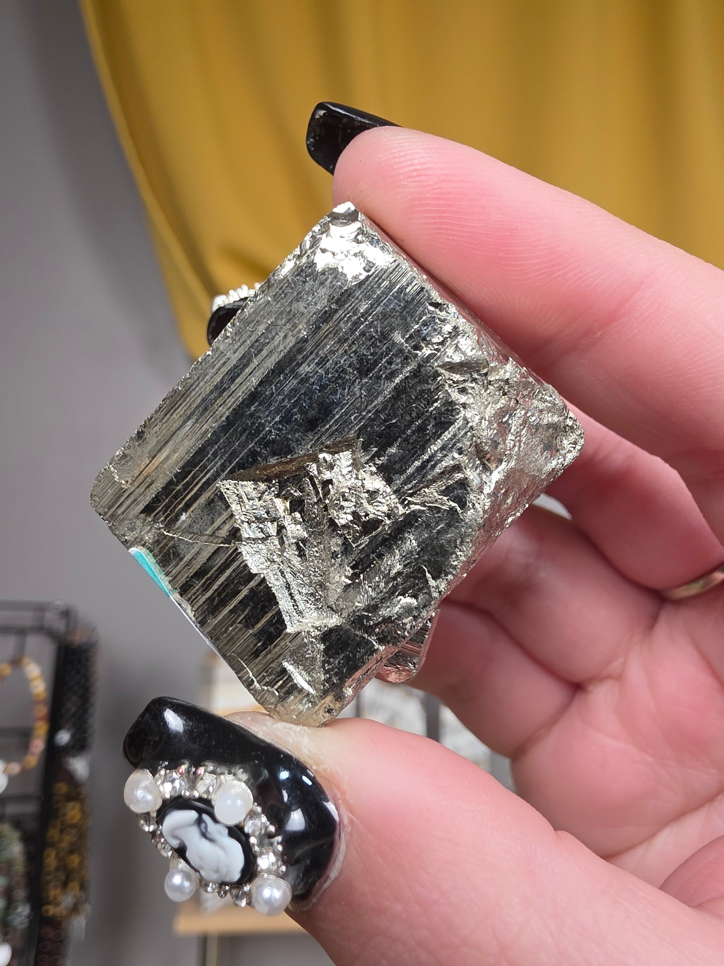 Pyrite specimen raw
