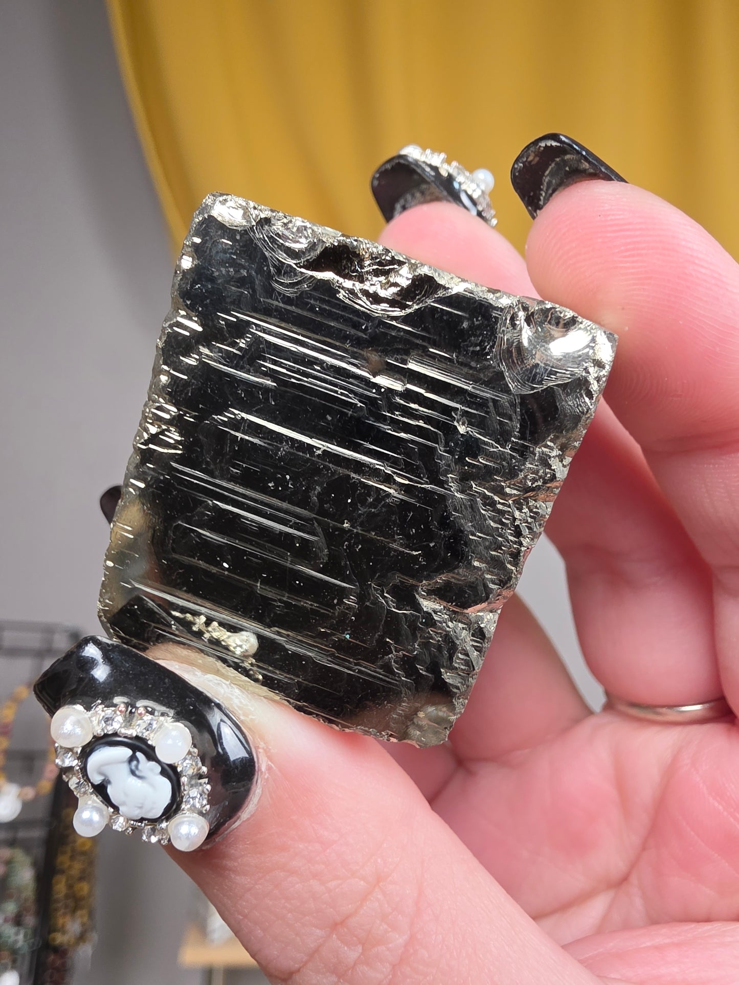 Pyrite specimen raw