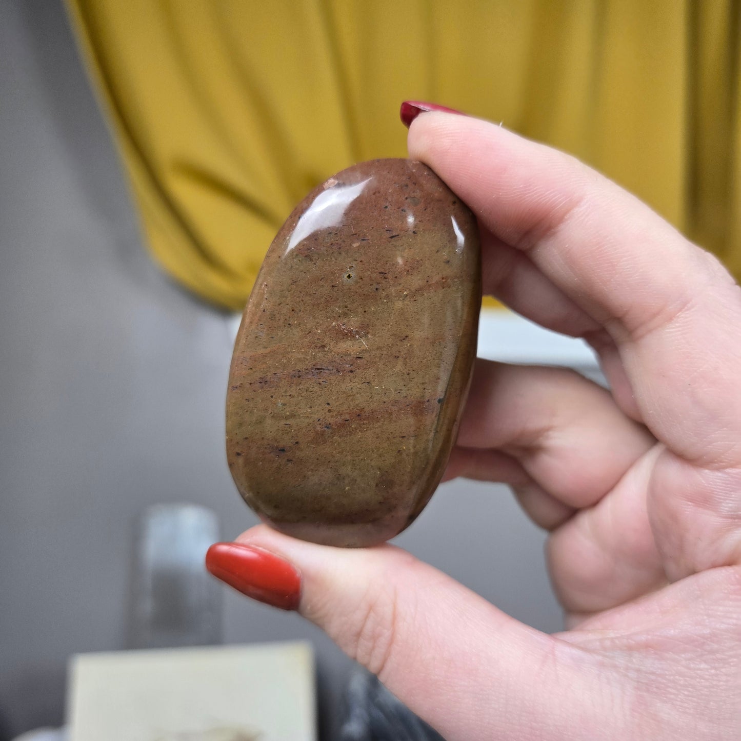 Ocean Jasper palm stone
