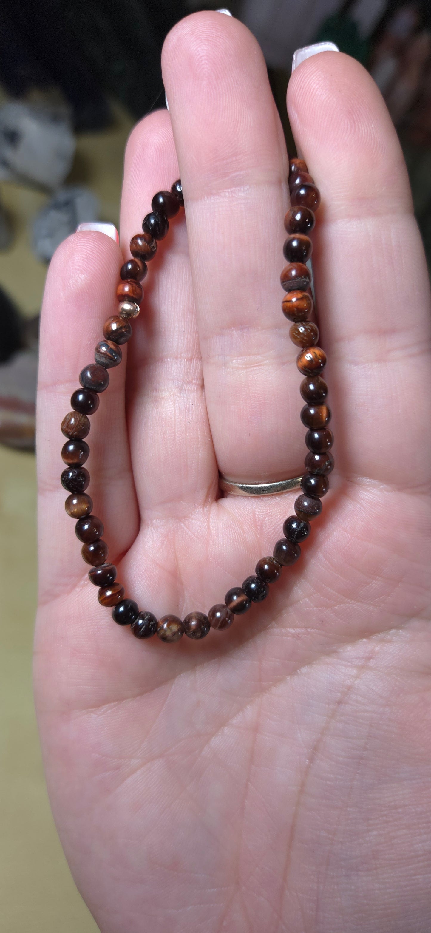 Red Tigers Eye bracelet