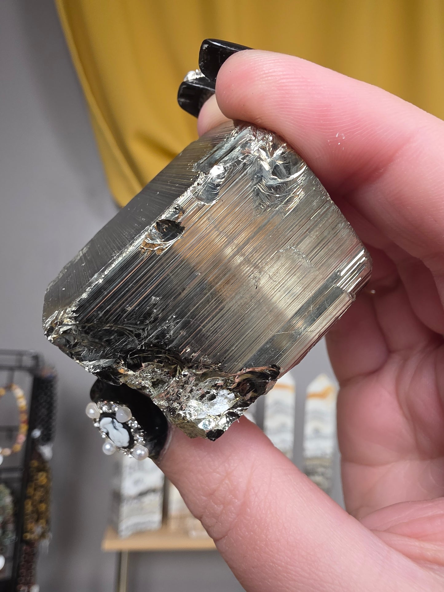 Pyrite specimen raw
