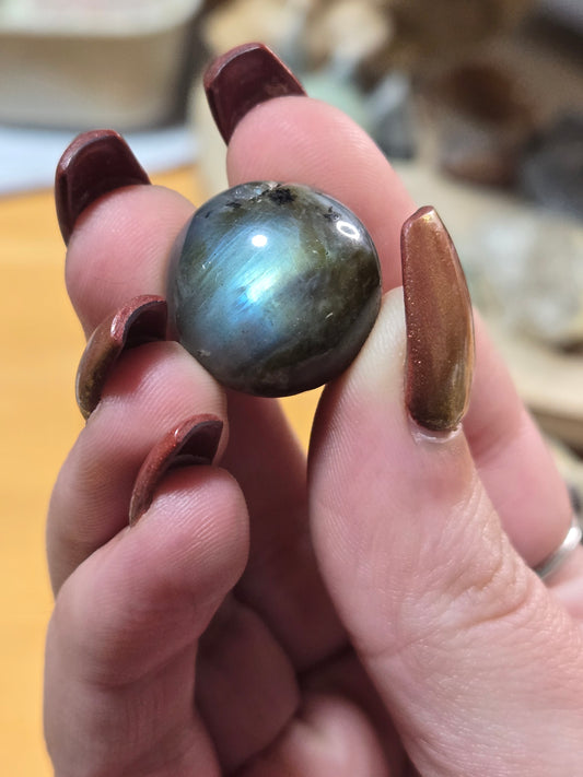 Labradorite mini sphere