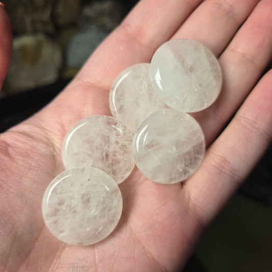 Clear Quartz ''buttons''